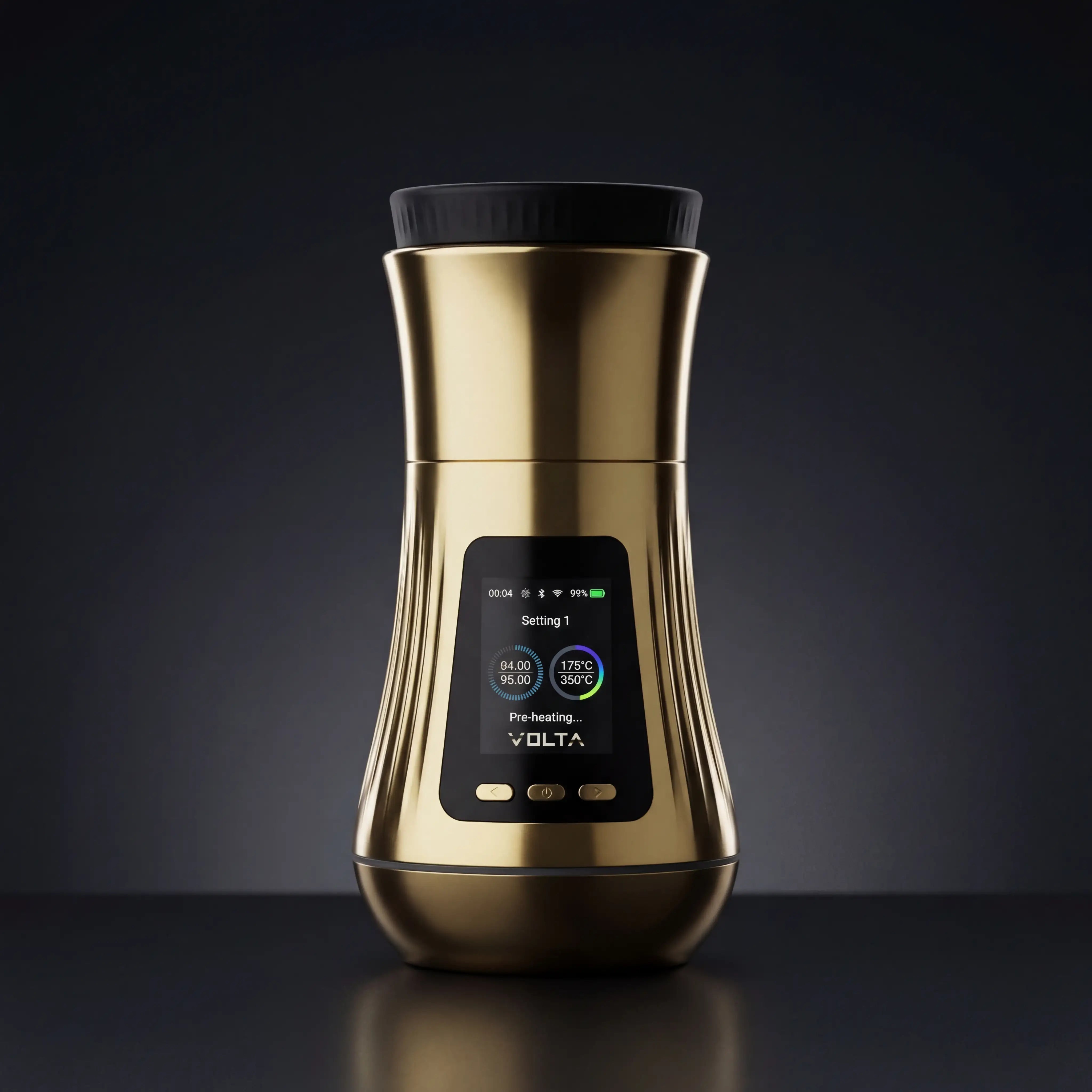 Volta by shishaX, Smart Electric Hookah, best electric hookah, portable shisha, portable hookah, portable electric hookah, gold 24k hookah.